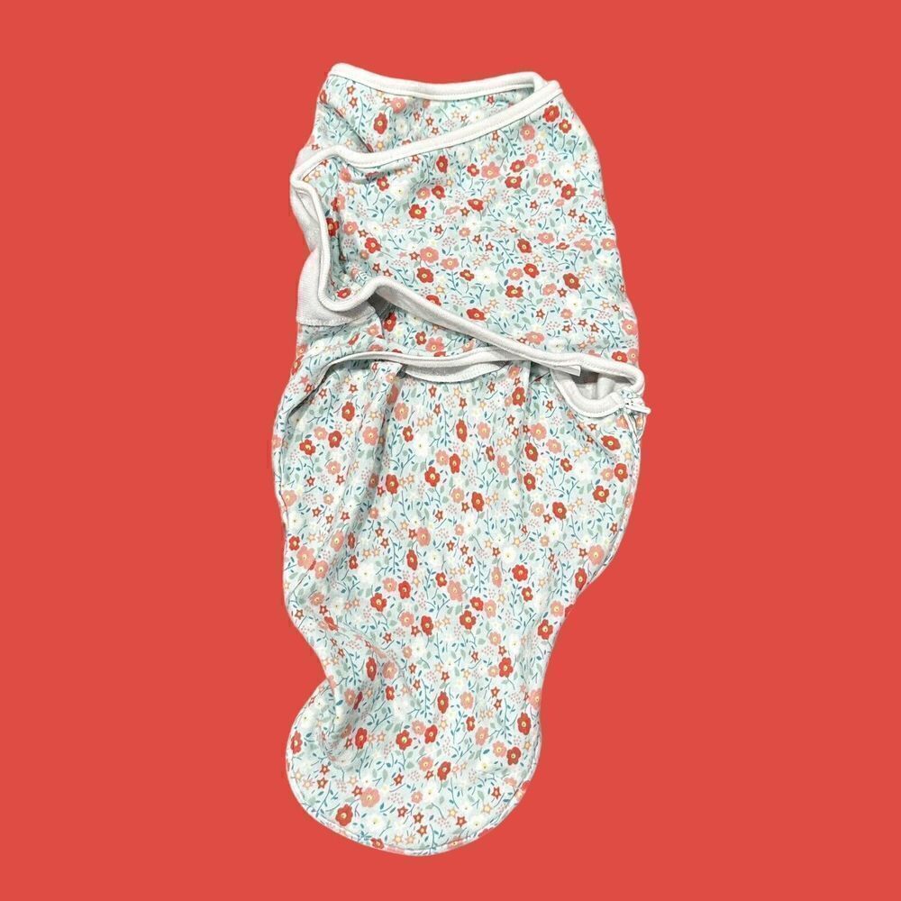 Aden & Anais Sleep Sack Swaddles Swaddler Cotton Floral Girl 0-3 Months